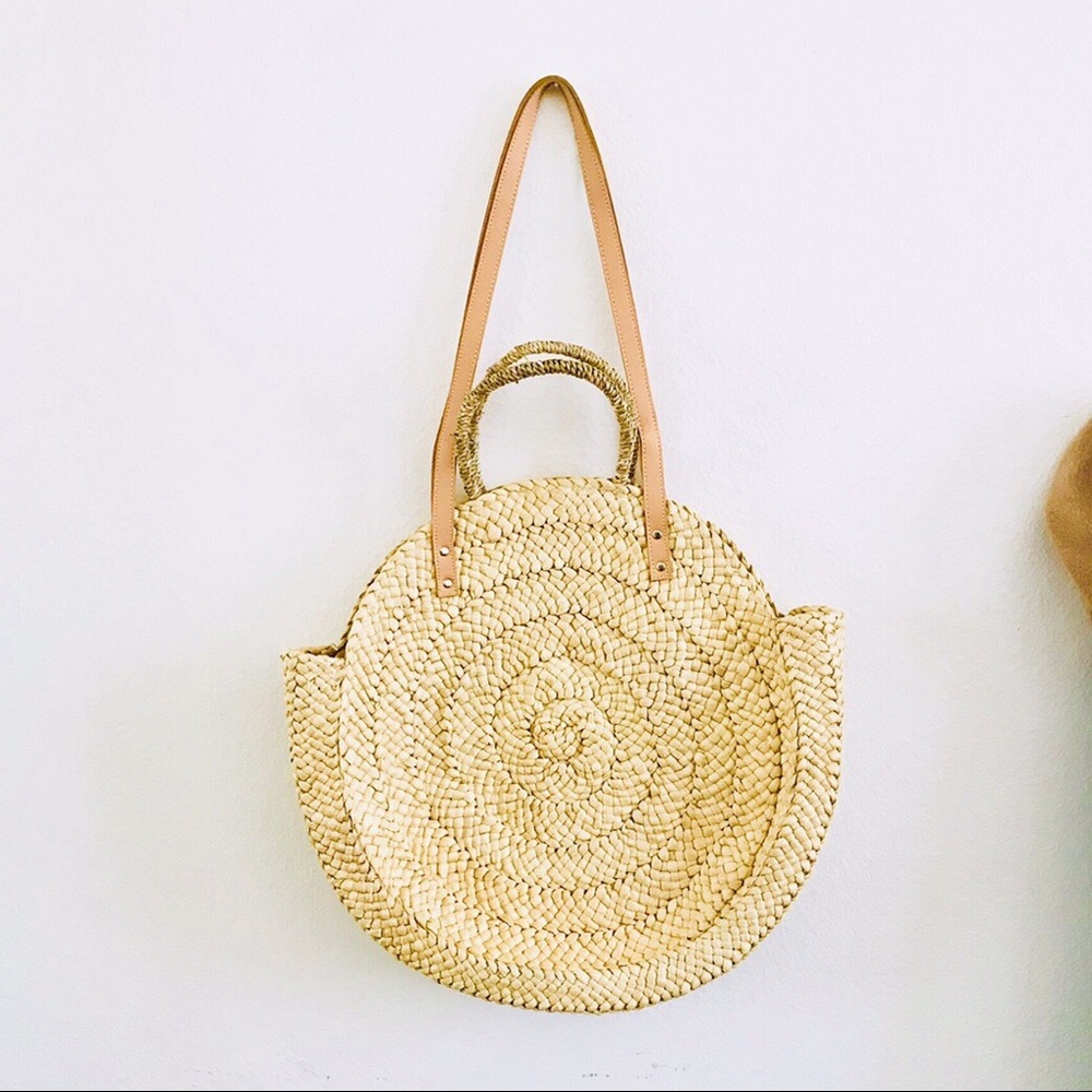 Oversized Woven Beach Bag